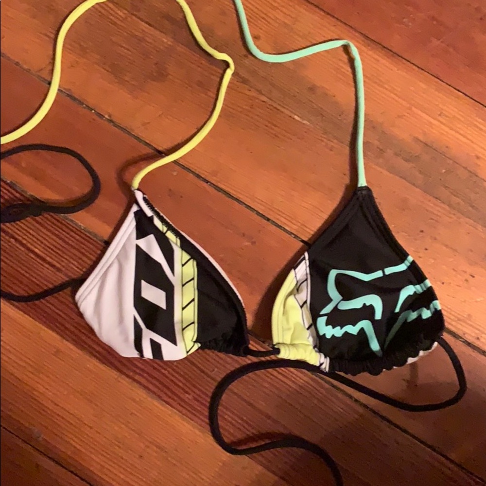 Fox racing small swim suit top